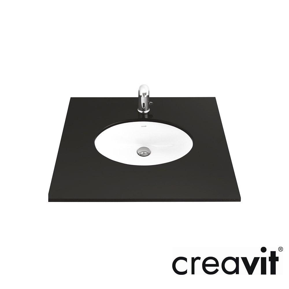 CREAVİT 40x52 Tezgah altı Lavabo Beyaz