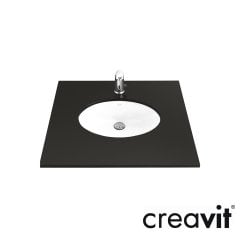 CREAVİT 40x52 Tezgah altı Lavabo Beyaz