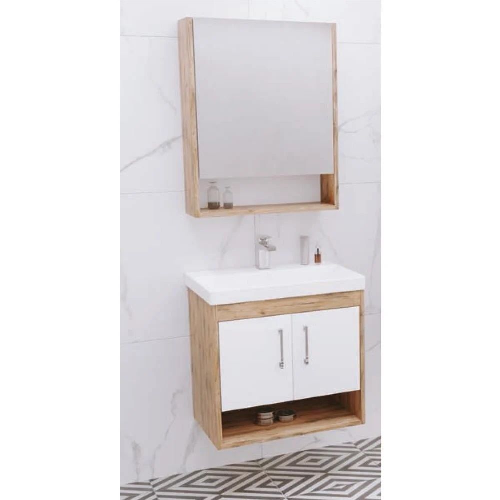 Aquanil  Samba 60 cm  Beyaz Banyo Dolabı