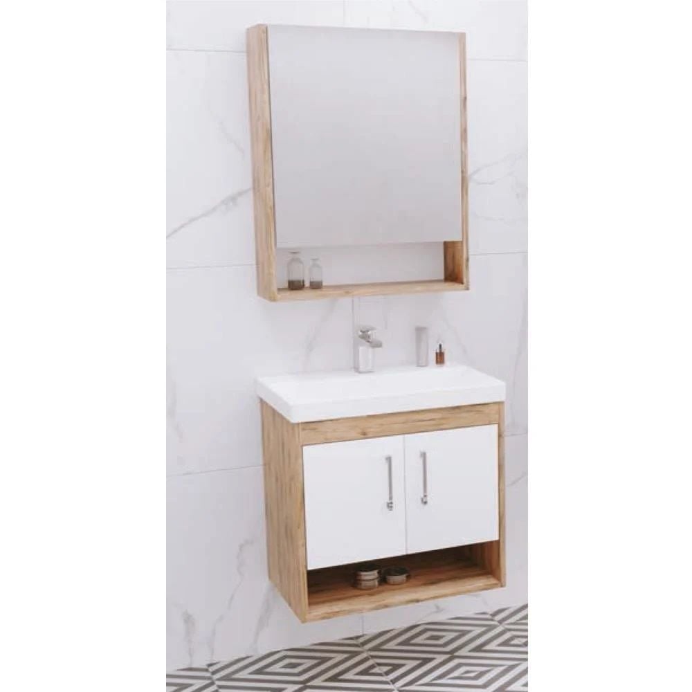 Aquanil  Samba 50 cm  Beyaz Banyo Dolabı