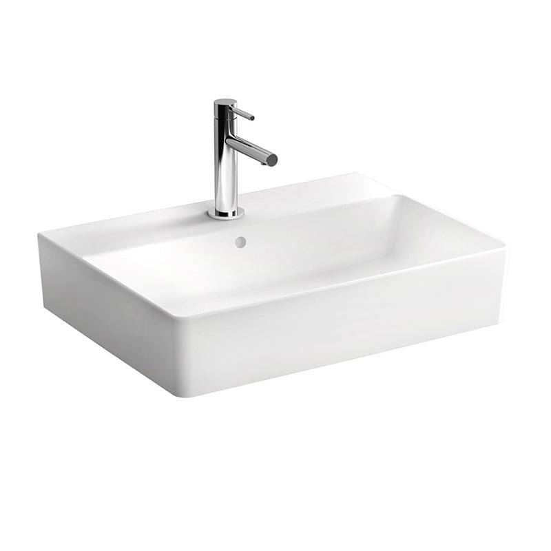 Vitra Nuo Dikdörtgen Çanak Lavabo, 60 cm
