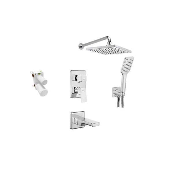 ECA Tiera 3 Yollu Ankastre Banyo Bataryası, Kare Tepe ve El Duşu, Çıkış Ucu Seti