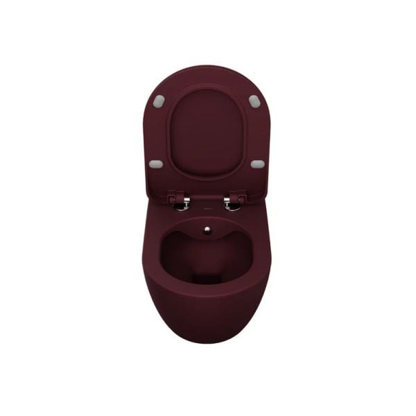 Creavit Free Rim-Off Kanalsız Asma Klozet, Mat Berry