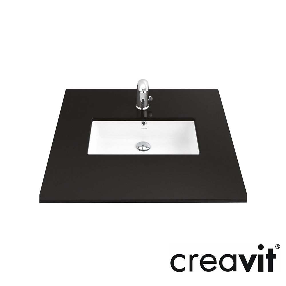 CREAVİT 38x51 Tezgah altı Lavabo Beyaz