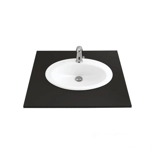 CREAVİT 46x58 cm Tezgahüstü Lavabo Beyaz