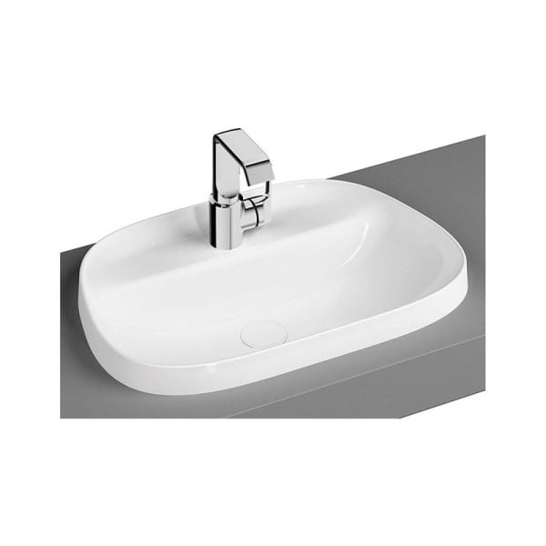 VitrA Frame 58 cm Tezgah Üstü Lavabo Mat Beyaz