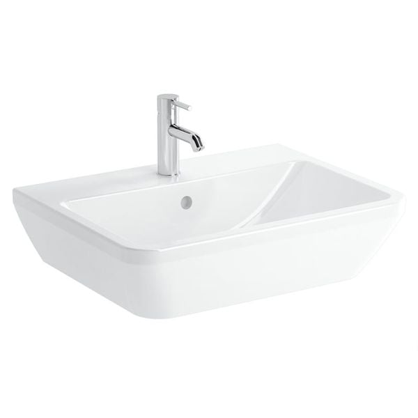 VitrA İntegra 65 cm Beyaz Kare Çanak Lavabo