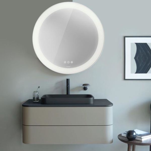 Duravit Happy D.2 PLus Tezgahüstü Lavabo 60 cm Mat antrasit