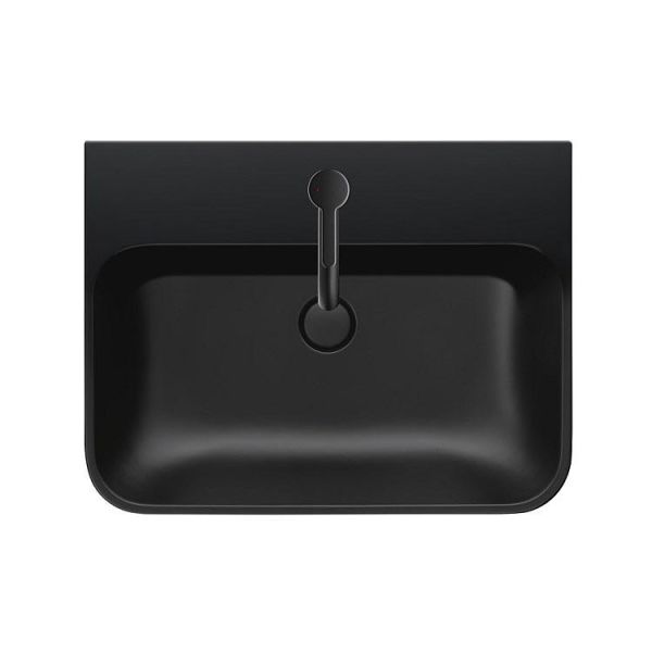 Duravit Happy D.2 PLus Tezgahüstü Lavabo 60 cm Mat antrasit