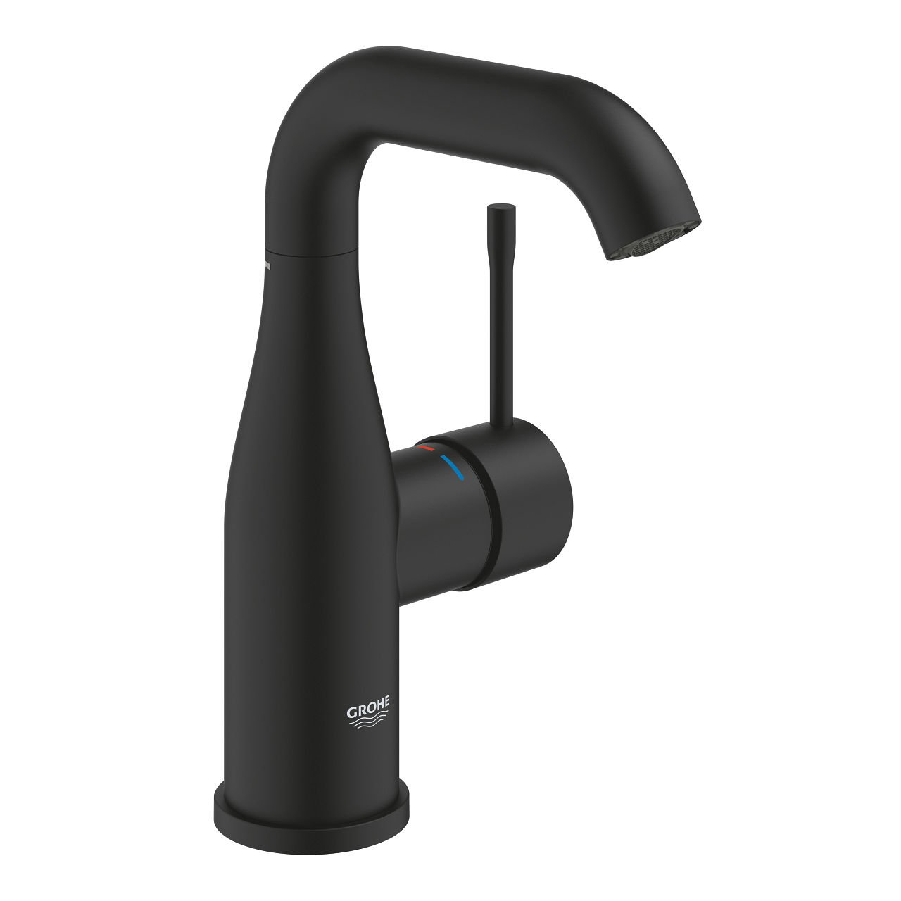 Grohe Essence New Tek Kumandalı Lavabo Bataryası M-Boyut Siyah