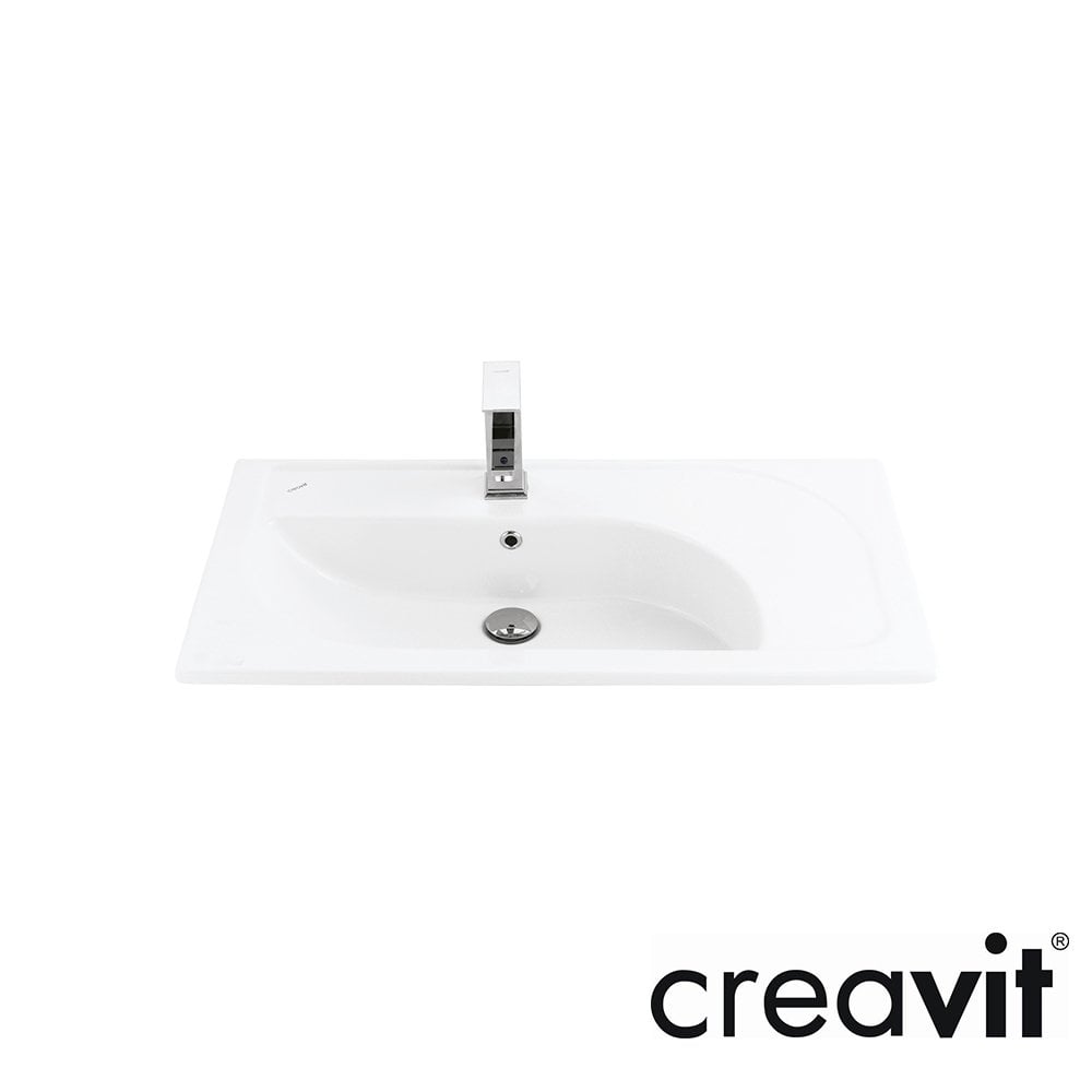 CREAVİT Trump 85 cm Lavabo Beyaz