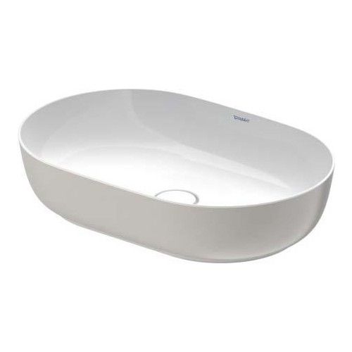 Duravit Luv DuraCream Çanak Lavabo 60 cm Beyaz- Satin Mat Gri