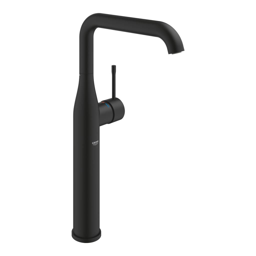 Grohe Essence New Tezgah Üstü Lavabo Bataryası Siyah XL boyut