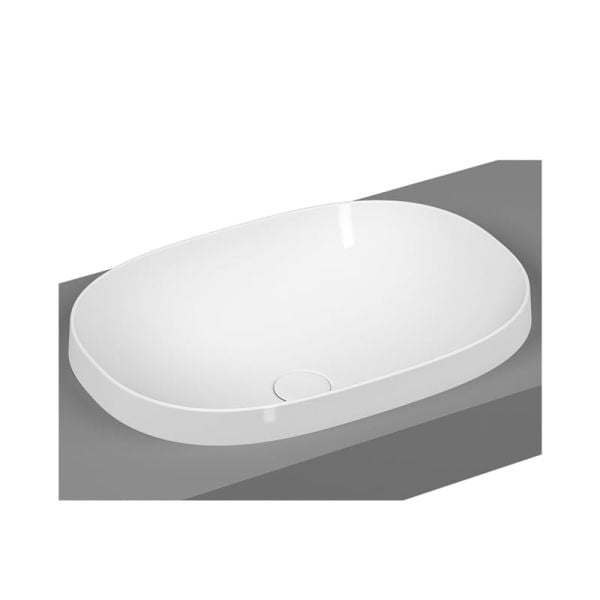 VitrA Frame 56 cm Tezgah Üstü Lavabo Mat Beyaz