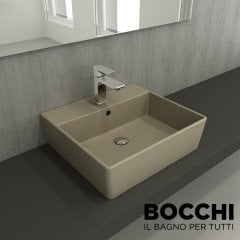 BOCCHİ Milano Lavabo 50 cm Mat Kaşmir