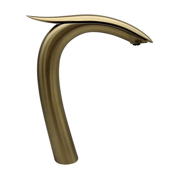 Cobra Fırçalı Gold Çanak Lavabo Bataryası