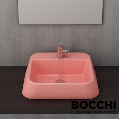 BOCCHI Firenze Çanak Lavabo 42 cm Mat Somon