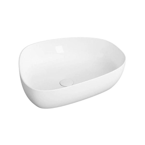 Vitra Outline Asimetrik Çanak Lavabo, 56 cm, Beyaz