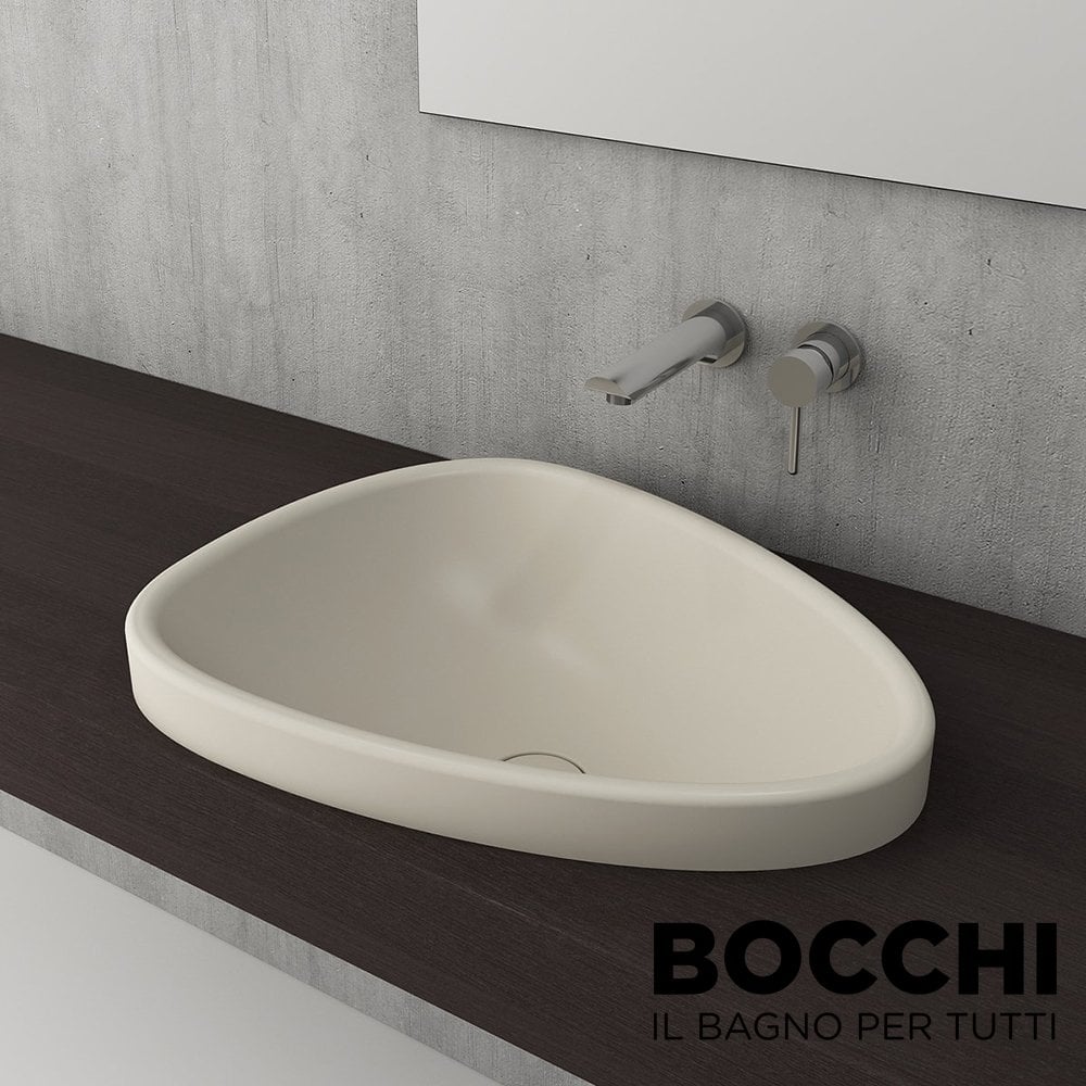 BOCCHI Etna Tezgah Üstü Lavabo 58 cm Mat Yasemin