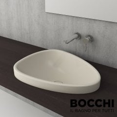 BOCCHI Etna Tezgah Üstü Lavabo 58 cm Mat Yasemin