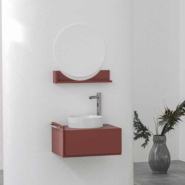 Belinza Tiny 62 cm Banyo Dolabı Kiremit