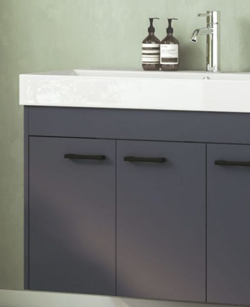 FYM Lina 100 cm Banyo Dolabı Antrasit