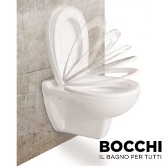 BOCCHI Taormina Pro Klozet Kapağı, Yavaş Kapanır