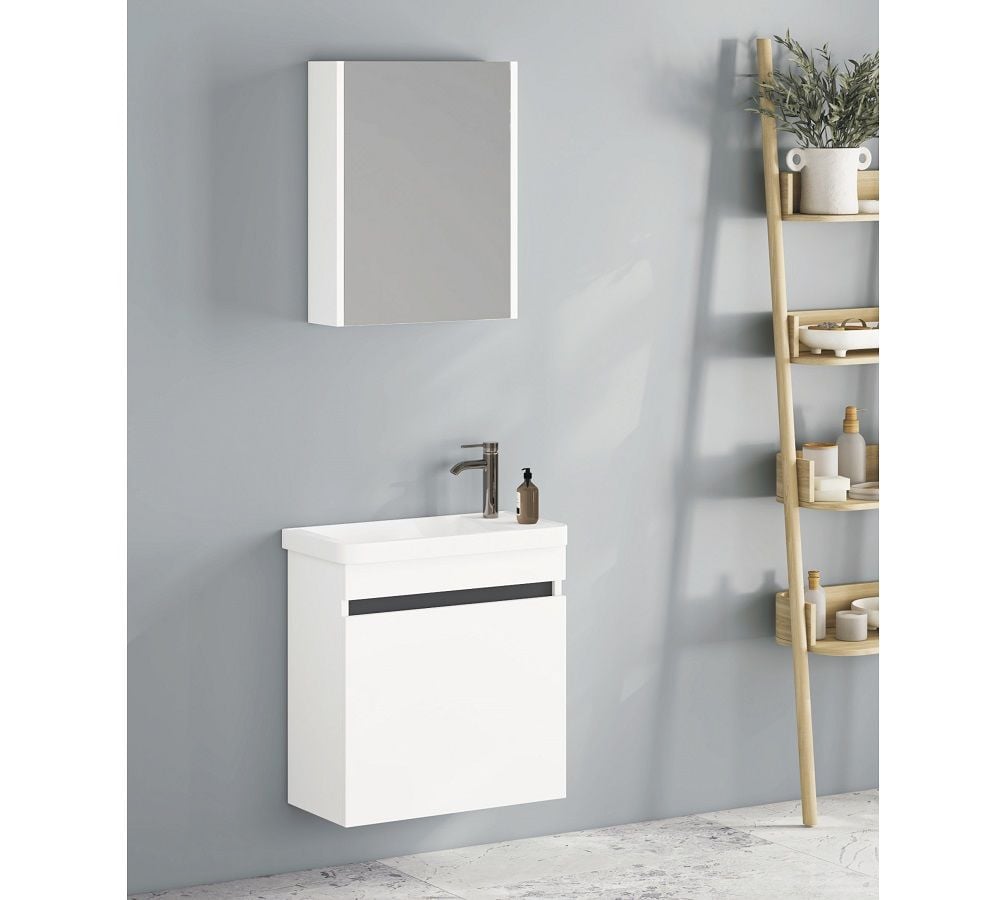 FYM Mina 60 cm Banyo Dolabı Beyaz
