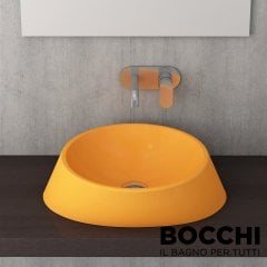 BOCCHI Venezia Çanak Lavabo 56 cm Mandalina Sarısı