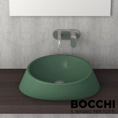 BOCCHI Venezia Çanak Lavabo 56 cm Mat Yeşil