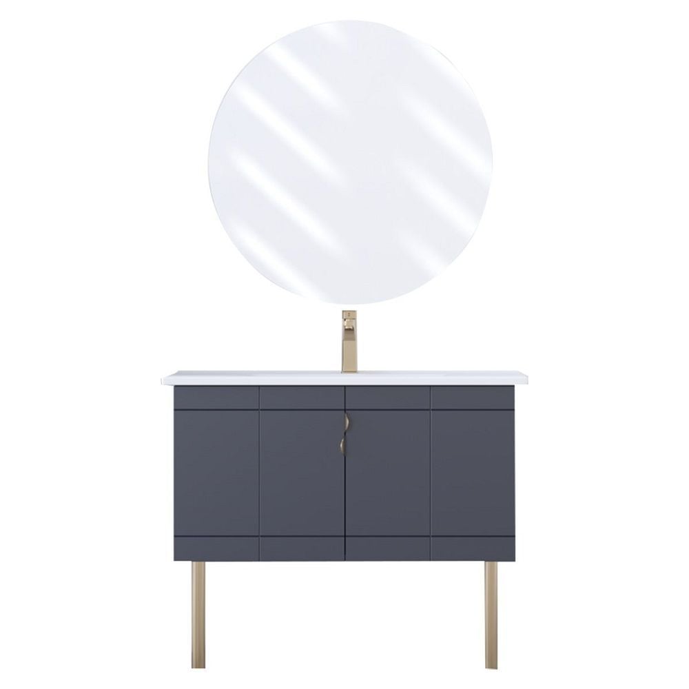 Belinza Emily 85 cm Banyo Dolabı Lacivert