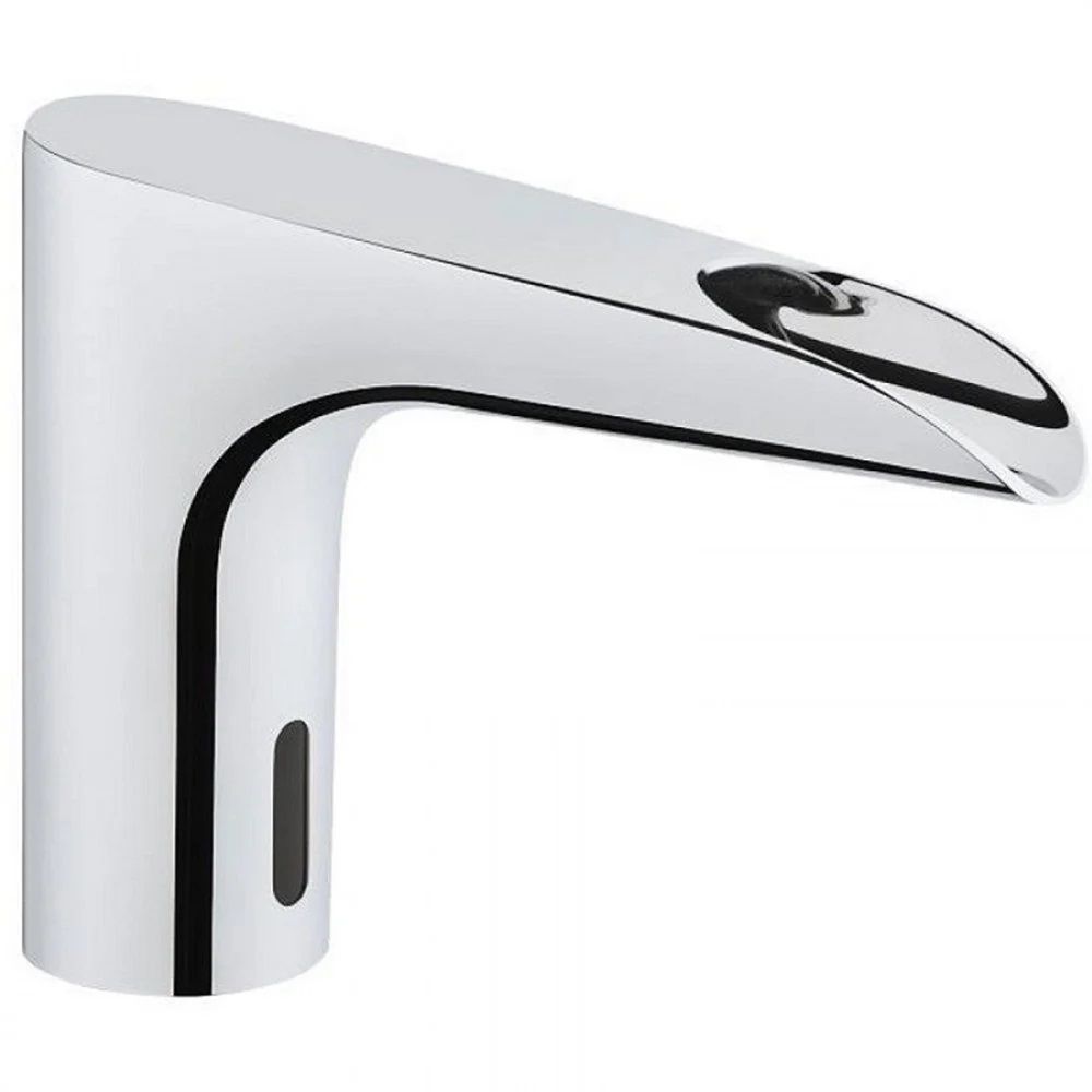 Artema AquaSee Fotoselli Lavabo Bataryası Şelale Akışlı, Çift Su Girişli, Elektrikli Krom