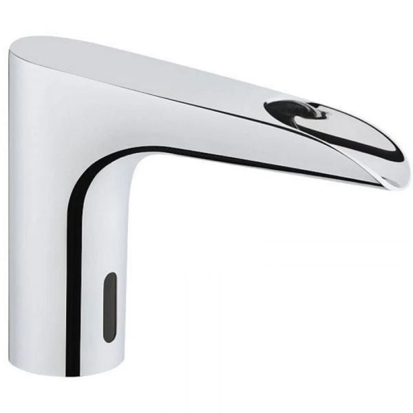 Artema AquaSee Fotoselli Lavabo Bataryası Şelale Akışlı, Çift Su Girişli, Elektrikli Krom