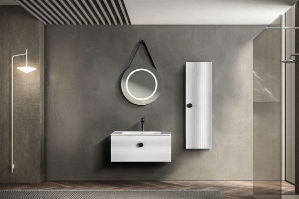 Bagnora Elbis 80 cm Mdf Banyo Dolabı Beyaz boy dolabı istemiyorum