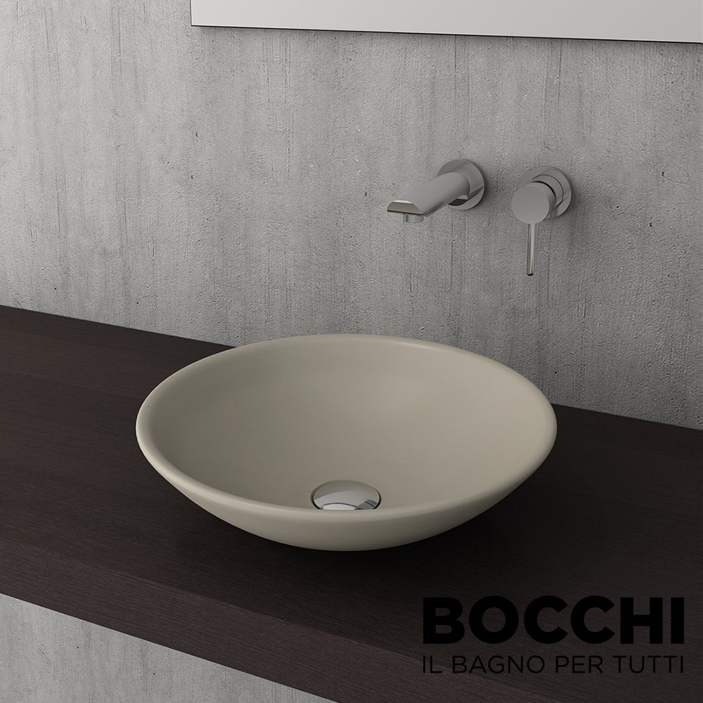 BOCCHI Venezia Çanak Lavabo, 40 cm, Mat Kaşmir