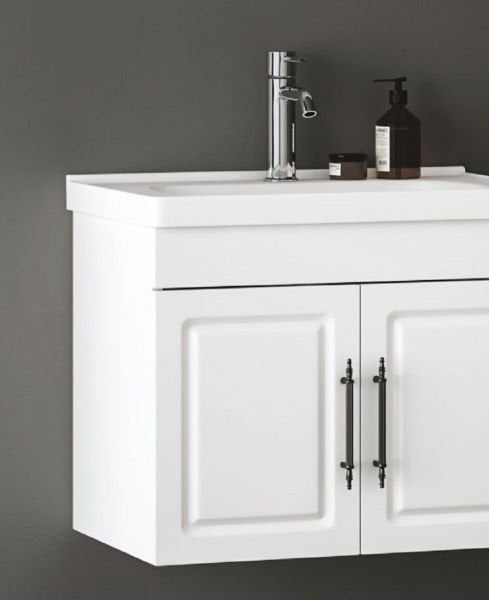 Fym Rosa 65 cm Banyo Dolabı Beyaz