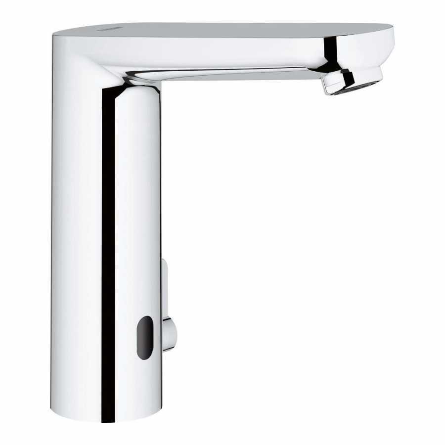 Grohe Eurosmart E Fotoselli lavabo bataryası çift su girişli ayarlanabilir sıcaklık sınırlayıcısı