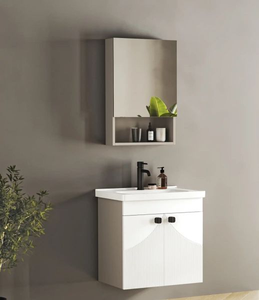 Fym Side 65 cm Banyo Dolabı Beyaz