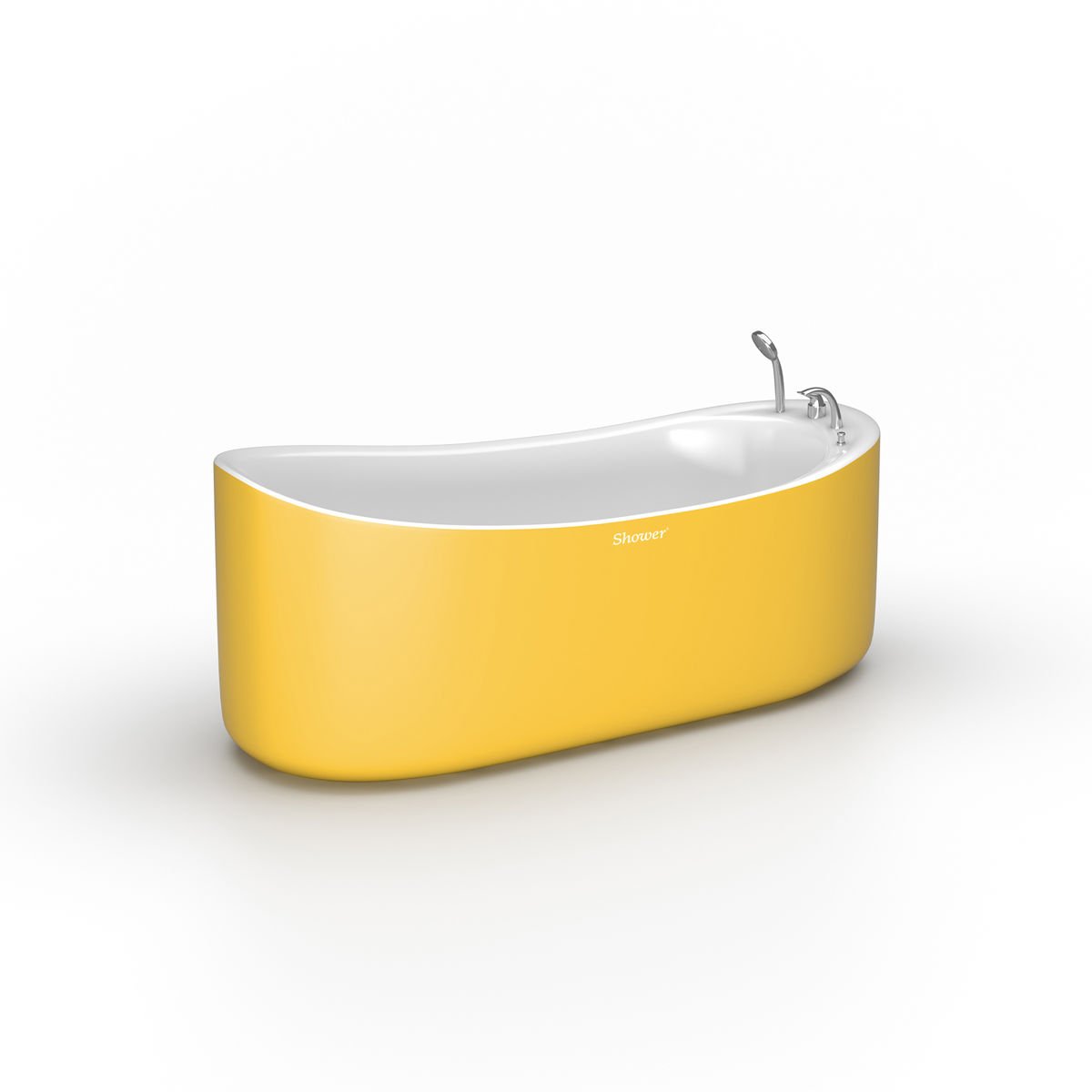 Shower Arges 72x175 cm Sarı Özel Tasarım Küvet