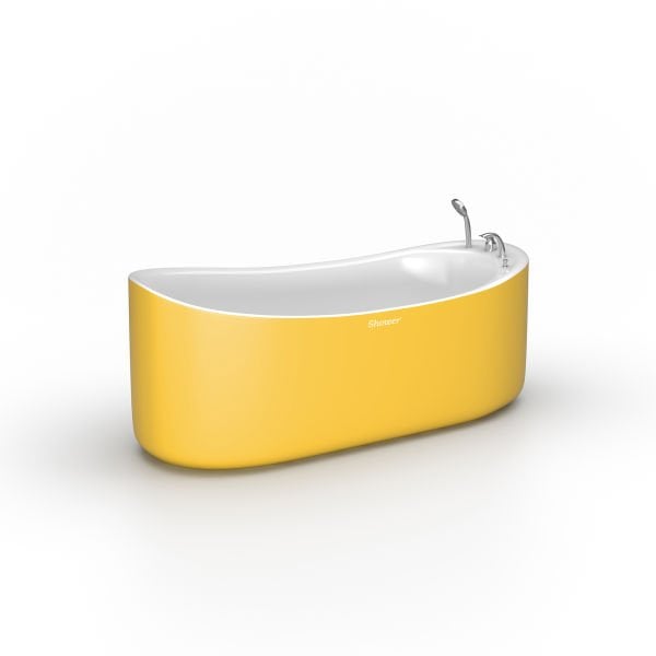 Shower Arges 72x175 cm Sarı Özel Tasarım Küvet