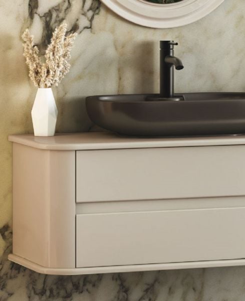 Fym Balero 100 cm Banyo Dolabı Sahra