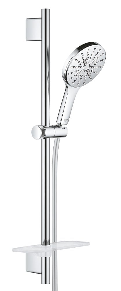 Grohe  SmartActive 130 Cube Sürgülü Duş Seti, 3 Fonksiyonlu