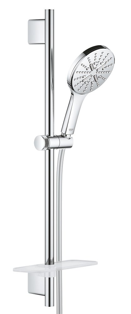 Grohe  SmartActive 130 Cube Sürgülü Duş Seti, 3 Fonksiyonlu