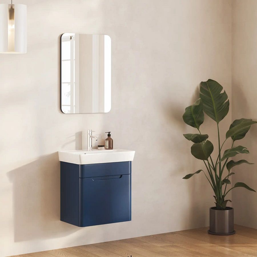 Fym Çağla 55 cm Banyo Dolabı Gece Mavisi