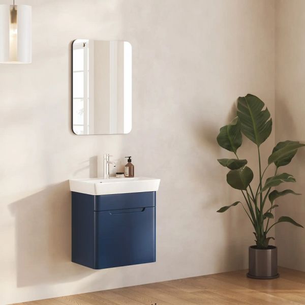 Fym Çağla 55 cm Banyo Dolabı Gece Mavisi