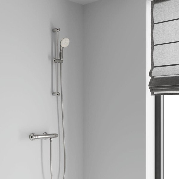 Grohe  Tempesta  100 Sürgülü Duş Seti Krom, 3 Fonksiyonlu