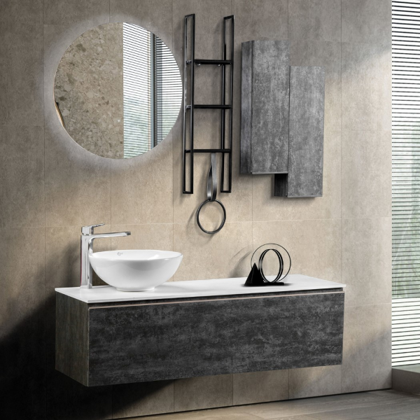 Bagnora Padova 120 cm Mdf Banyo Dolabı