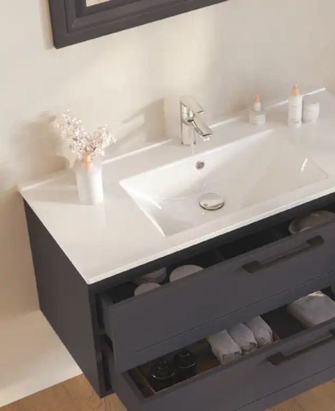 Fym Lotus 100 cm Banyo Dolabı Antrasit