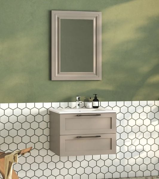 Fym Lotus 60 cm Banyo Dolabı Sahra