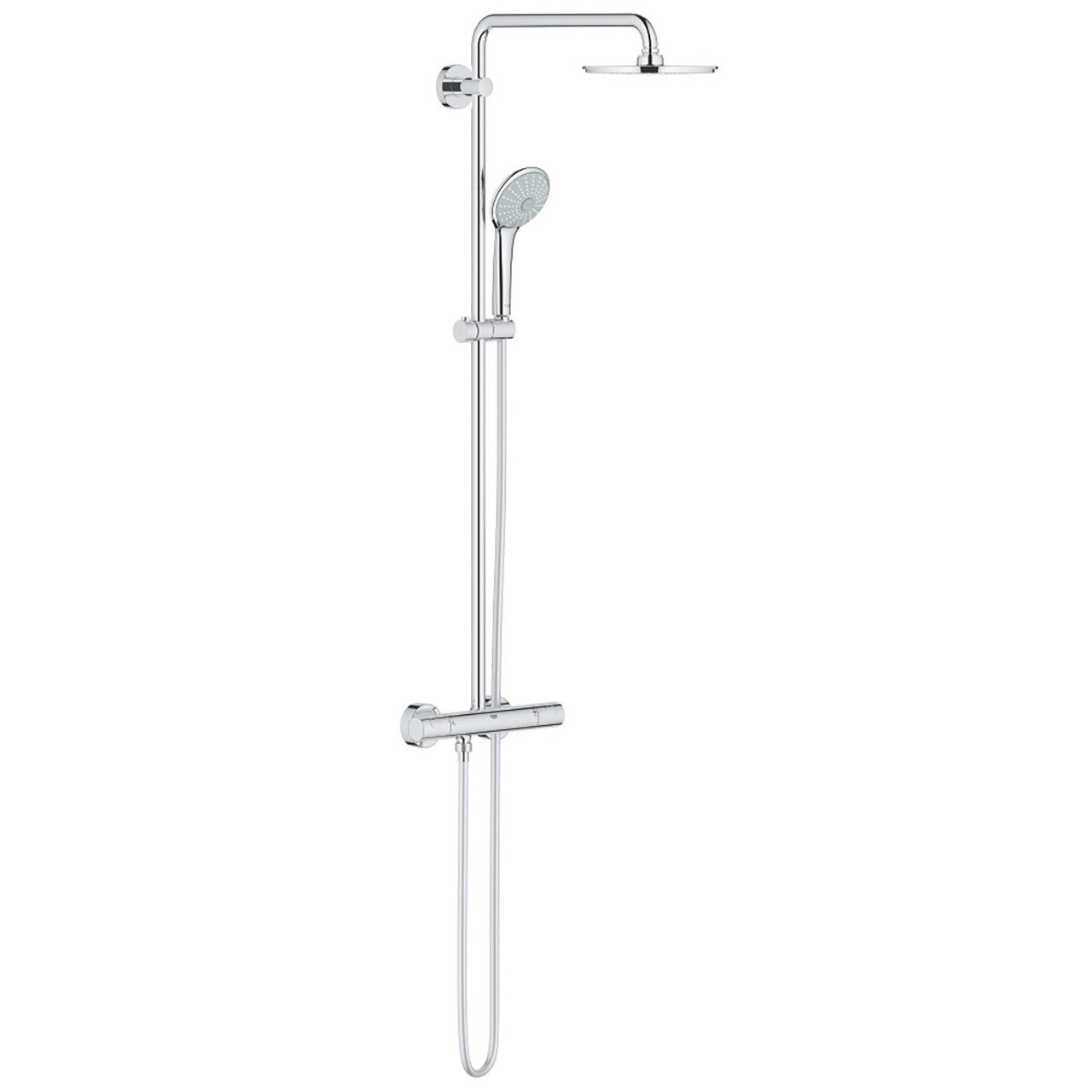 Grohe Euphoria 210 Duvara Monte Termostatik Duş Bataryalı Duş Sistemi